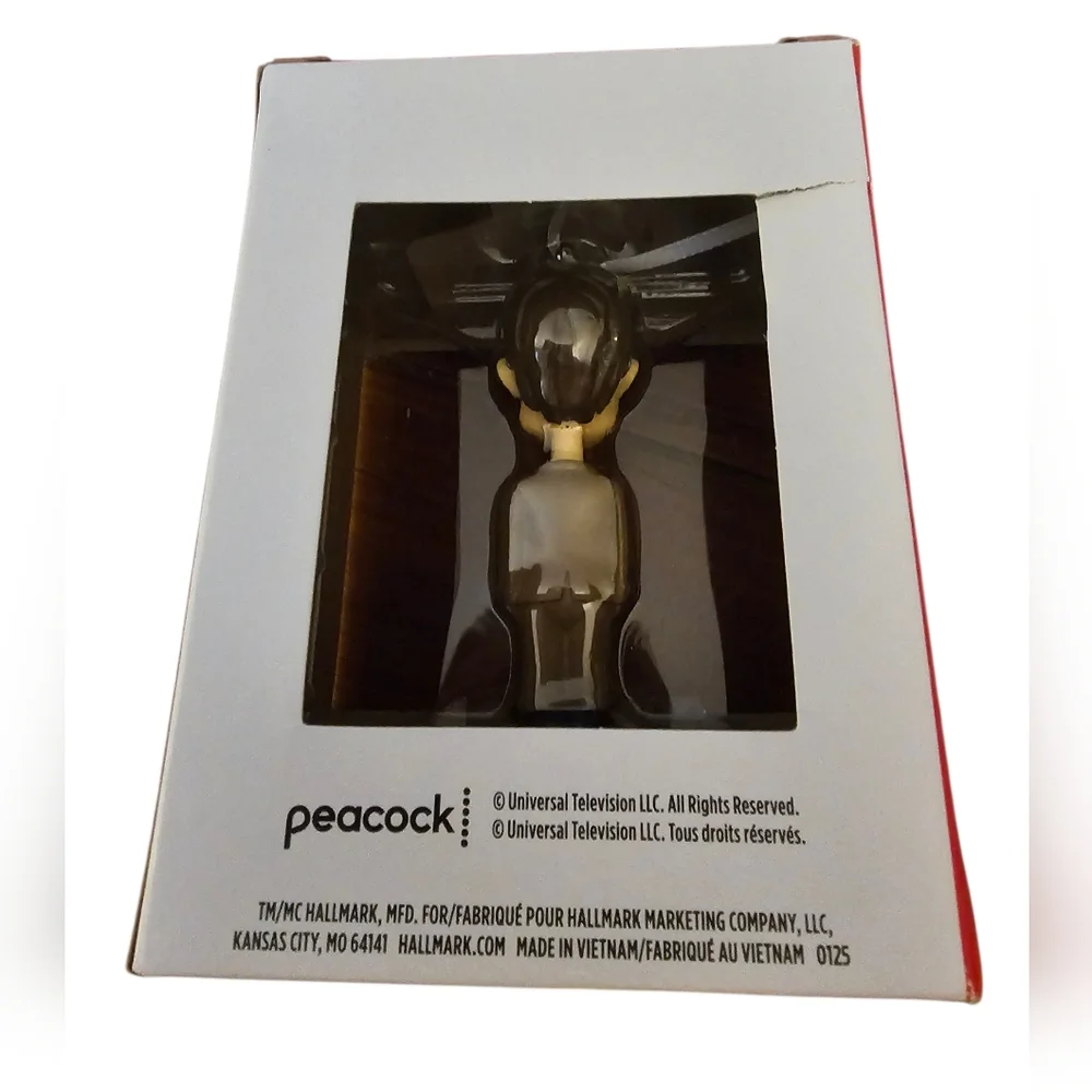 Hallmark The Office Dwight Schrute Christmas Ornament NIB Peacock TV Collectible